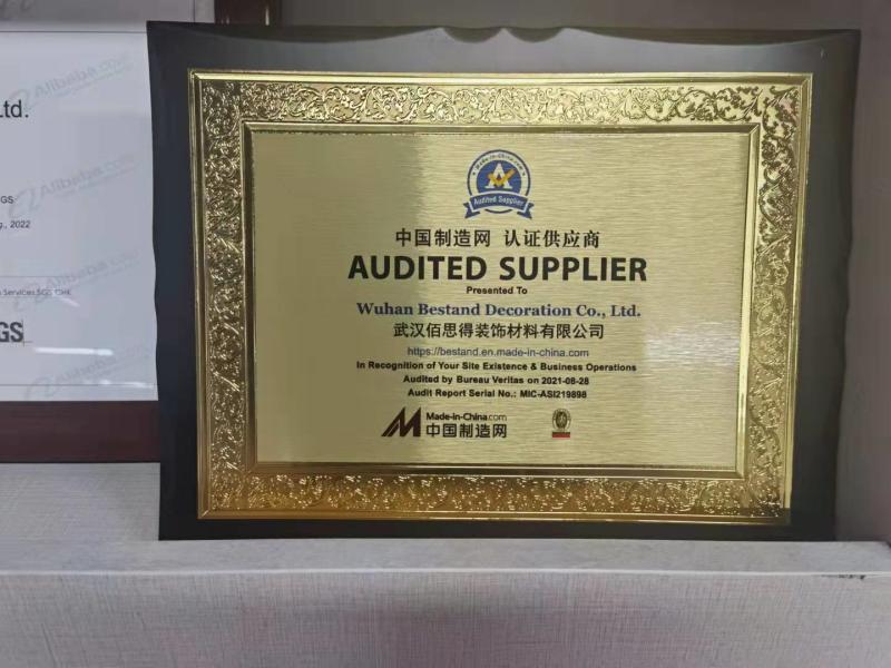 Verified China supplier - Wuhan Bestand Decoration Co., Ltd.