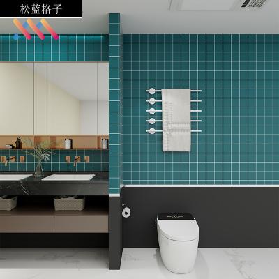 China Oil Proof Tile Effect Wallpaper Smoke Proof Kitchen Tile Effect Wallpaper For Household for sale