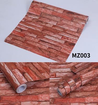 China Modern 3D Faux Brick Wallpaper Interior 3D Brick Wallpaper Living Room 10m Roll for sale