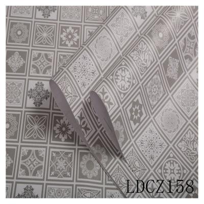 China Water-Resistant Peel and Stick Wallpaper for Bathrooms Modern Ceramic Tile Wallpaper in Roll Size 0.60m*10m or 1.22m*50m for sale