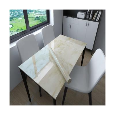 China Peel Stick Marmor Tapetenrolle 60cm*10m Größe für Tisch Schrank Schrank und Arbeitsplatte Marmor Design Granit Stil zu verkaufen