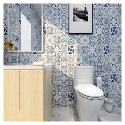 China Instantly Refresh Your Home with Self-Adhesive 0.60M*10M Roll Size 3D Tile Wallpaper for sale