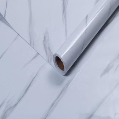 China 0.60m *5m Marble Vinyl Adhesive Wallpaper for Furniture Table Stickers in Modern Design Style for sale