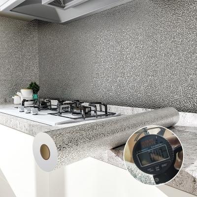 China 0.40mm Thickness Luxury Moisture-Proof Self Adhesive PVC Wallpaper The Perfect Addition to Your Kitchen Wall Decoration for sale