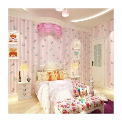 Chine Design de dessins animés modernes papier peint auto-adhésif pour les enfants Chambre et intérieur Maison Hôtel Décoration murale à vendre