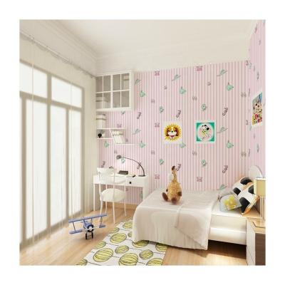 Chine Cartoon du monde de la mer Autocollant pour la chambre des enfants Décoration de la chambre des enfants écologique Papier peint 3D à vendre