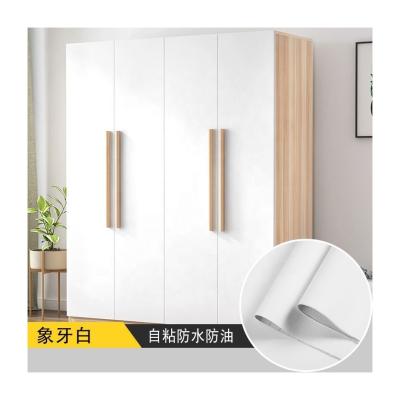 China Decoratieve film PVC Soft Touch Wallpaper Garderobe Doorstickers 122cm Breedte Te koop