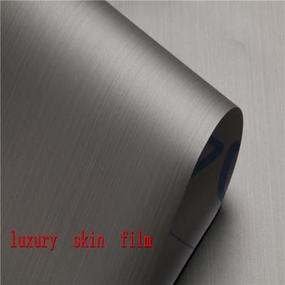 China Waterproof PVC Interior Film 1250mm PVC Self Adhesive Film Furniture for sale