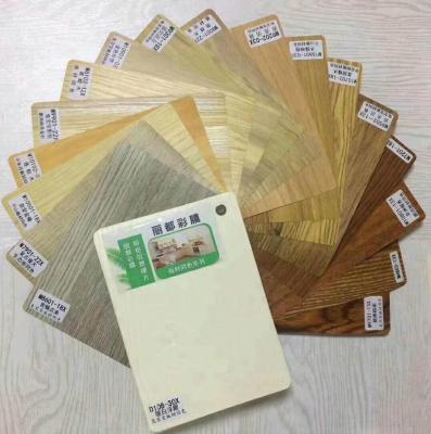 China Home Decor PVC Self Adhesive Film PVC Laminated Film Embossed for sale