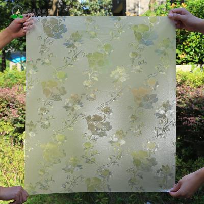 Cina Film per finestre decorative senza colla Privacy Film di vetro adesivo statico con autoadesivo in vendita