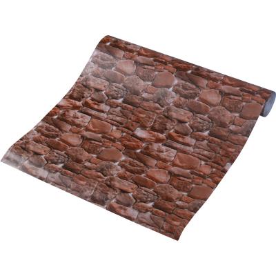 China 3D Wall Paper for Home Decoration Brick Wallpaper Rolls Removable PVC Wallpaper Home Decor for sale