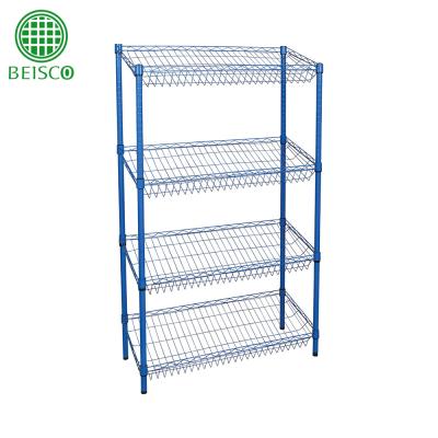 China Sustainable china manufacture NSF wire shelf, metal chrome wire shelving, grate for sale