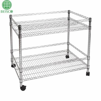 China Wholesale Price Viable Newcomer Factory Manufacture China Mental Wire Mesh Shelf for sale