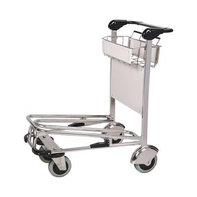 China Airport Ground Support Equipment Luggage Cart For Sale Airport Luggage Trolley Room Service Airport Trolley for sale