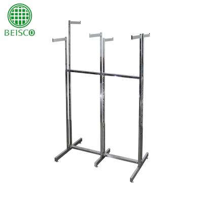 China Eco - Friendly Premium Hanger Laundry Clothes Stand Up Cloth Drying Rack Garment Rack for sale