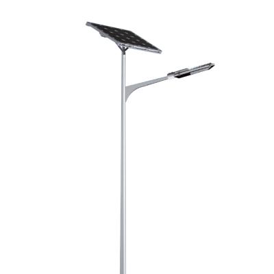 China Modern Street / Garden / Square 12m Metal Galvanized Solar Street Light Pole for sale