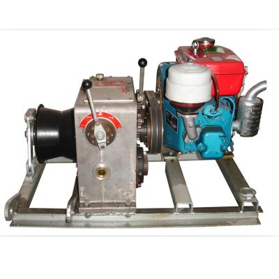 China Construction worksÂ   Diesel engine powered winch for sale