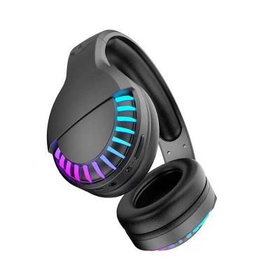 China Earphone Radio Wired Fine Quality RGB Headset Glossy Earbuds Wired Good Gaming Headset Dual Mode Headset Earphone for sale