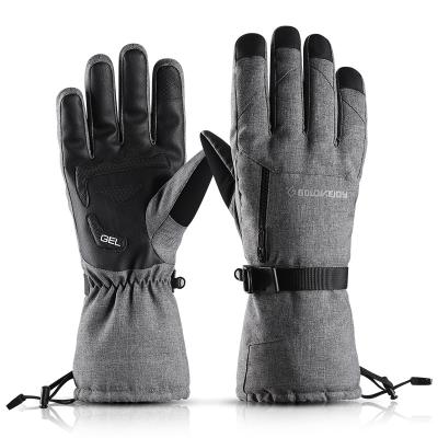 China Warm Winter Warm Windproof Material Waterproof Selling Windproof Other Sports Gloves Increasing Thick Pocket Outdoor Skiing Gloves for sale