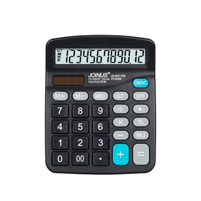 China General Purpose Functions 12digits Direct Battery Factory Standard Calculator Desktop Calculator With Ways Power for sale