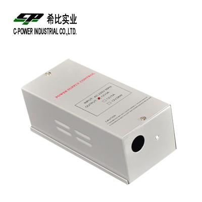 China CCTV System AC 110V-240V to DC 12V 5A Door Access Control Power Supply for TCP/IP Network Full Access Control for sale