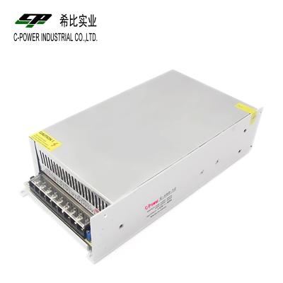 China 12V 40A c dc power led or cctv switching 24V 40A dc power supply for sale