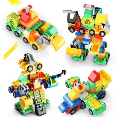 China New 179 Pcs Various Car Building Blocks FEELO 2022 Eco-friendly Material Accept OEM ODM Customization Educational Toys For Kids Factory Direct Sale for sale