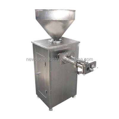 China Food Processing Plant Vacuum Sausage Filler Stuffer Industrial Sausage Maker Stuffer for sale