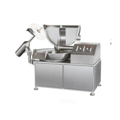 China Meat processing factory price meat salad bowl cutter machine for sale