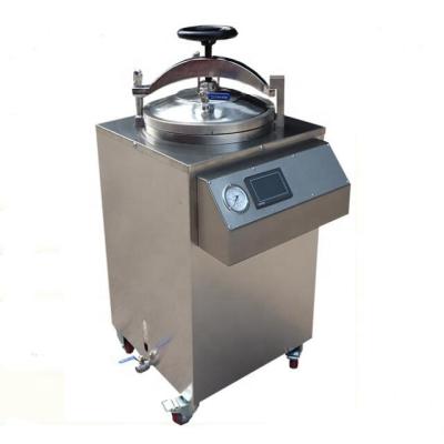 China Sterilization Working Vertical Pressure 65L Steam Autoclave Sterilizer Machine For Food for sale