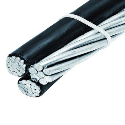 China Cable liado aéreo de la envoltura 25mm2 35mm2 del cloruro de polivinilo en venta