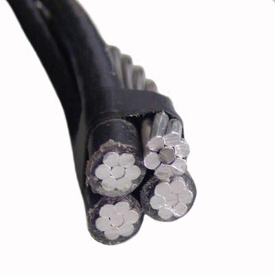 China Cable liado aéreo del voltaje del aislamiento medio 50mm2 del PVC/de XLPE en venta