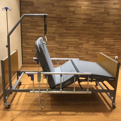 China Hot Selling Multifunctional Electric Hospital Bed Home Care Medical Metal Hospital Bed for sale