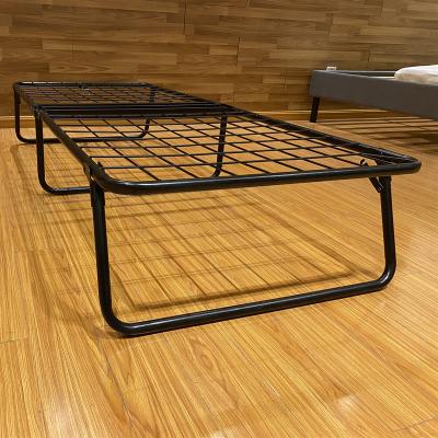 China China foldable modern outdoor camping metal portable single folding bed for adult for sale