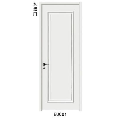 China Hot Sale Waterproof WPC Interior Door Waterproof Eco-friendly Factory Proof Sound Supply for sale