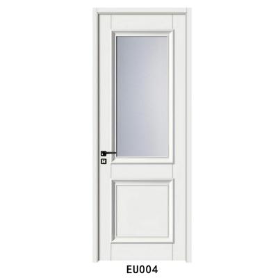 China Hot Sale Anti-theft WPC Glass Doors For Hospital Apartment House High Quality Wholesale Supply for sale