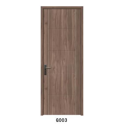 China China Door Factory Sound Insulation Modern Interior Wooden Doors Wholesale WPC Supplier for sale