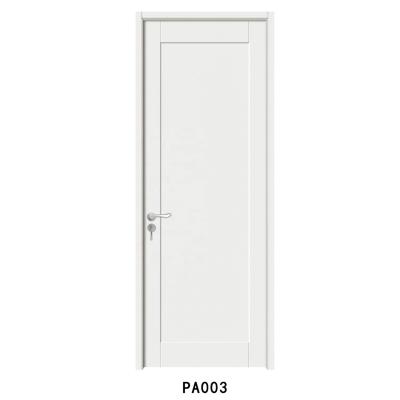 China Newest Sound Insulation Modern Design Interior Doors WPC Doors PVC Door For Hotel School House Apartment for sale