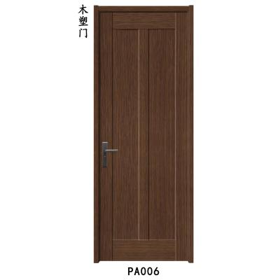 China Sound Insulation Wool Plastic Composited Interior Door For Villa Apartment for sale