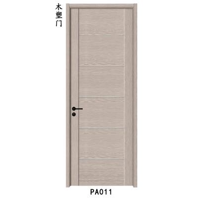 China New Design Waterproof WPC Interior Door With Soft Exterior Customized Size And Color From Chinese Door Factory Supply for sale