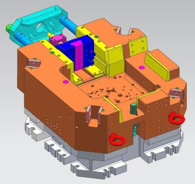 China Large Size Die Casting Mold Base Forging P20 Cavity For Automotive Car Engine for sale