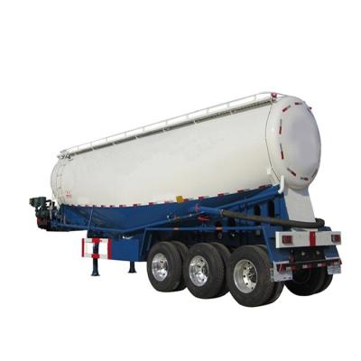 China V type or 35cbm 3 type axles cement silo tanker W bulk semi trailer widely used for sale