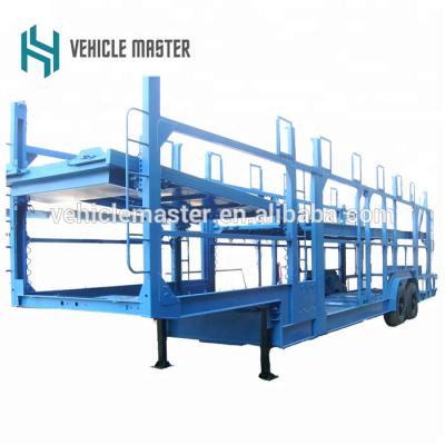 China Truck Trailer 3 Axles 8 Car Carrier Car Hauler Trailers for sale