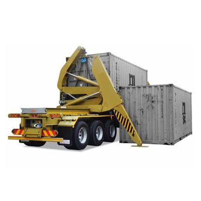 China Container Loader Vehicle Master Sidelifter Trailer Self Loading Container Trailer for sale