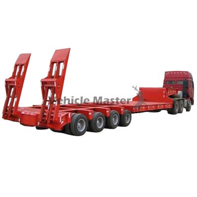 China Truck Trailer 60-200 Ton 3 4 5 Lines 6 8 10 Axles Heavy Duty Multi Axles Truck Semi Trailer for sale