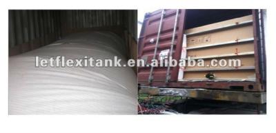 China LET flexitank for 40ft container Flexi Bag Container 14000-24000L for sale