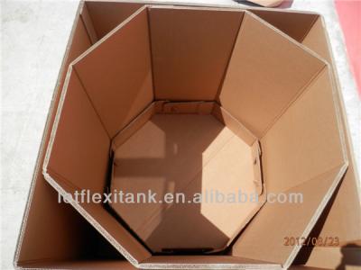 Chine Paper IBC Tank for Glycerin Paper IBC Container Bucket à vendre