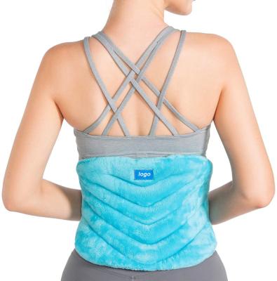 China which respects the skins; soft ; durable; Comfortable Calor Hot Envoltura or Microwavable Cold Therapy Neck and Shoulder Back Body Heat Wrap for Lower Lumbar Pain Relief Heat Wrap for sale