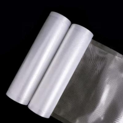 China Moisture Proof Custom Textured Packaging Bags Embossed Plastic Vacuum Sealer Roll for sale