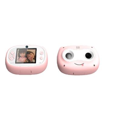 China Take Photo 2022 Pig Shape Frog Shape Children Mini HD Camera Chinese New Year Gift Children Camera HD 1080p Fun Camera for sale